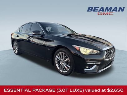 Used 2018 INFINITI Q50 Luxe w/ Essential Package (3.0T Luxe)