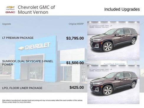 Used 2023 Chevrolet Traverse LT w/ LT Premium Package FWD image 6