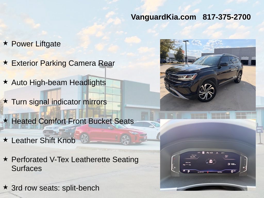 Used 2022 Volkswagen Atlas SEL AWD/4WD image 12