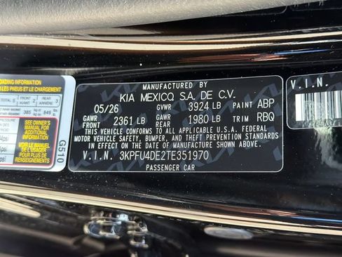 New 2026 Kia K4 EX FWD image 24