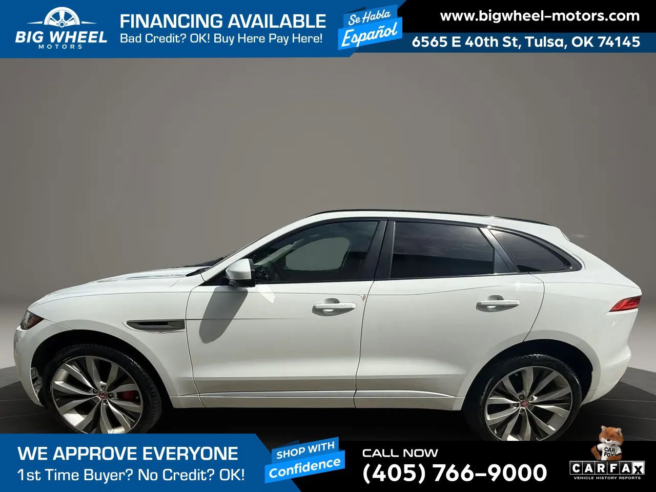 Used 2020 Jaguar F-PACE S AWD/4WD image 2