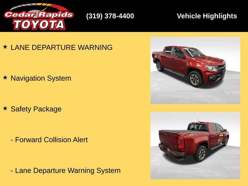 Used 2021 Chevrolet Colorado Z71 w/ Safety Package image 22