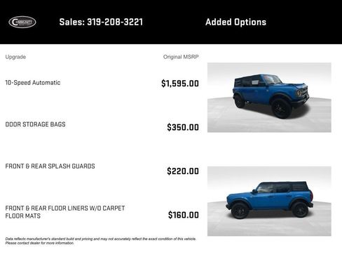 Used 2022 Ford Bronco Big Bend image 2