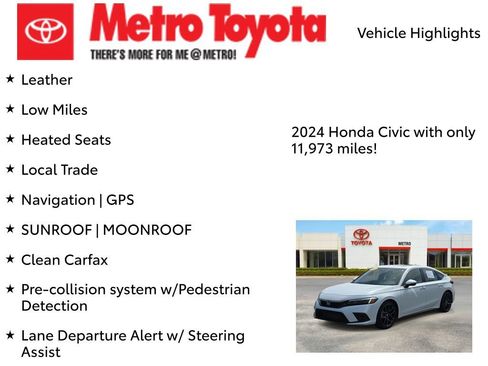 Used 2024 Honda Civic Sport Touring image 7