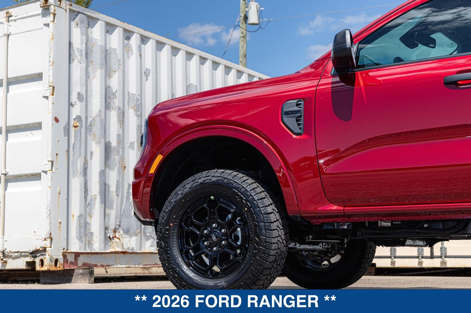 New 2026 Ford Ranger XLT w/ Black Appearance Package RWD image 22
