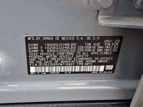 Certified 2023 Honda HR-V Sport image 26