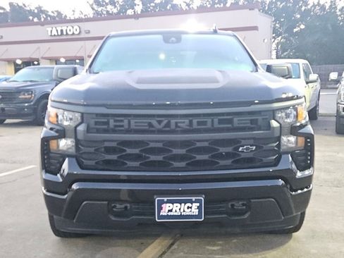 Used 2024 Chevrolet Silverado 1500 Custom w/ LPO, Dark Essentials Package RWD image 2