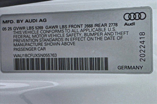 Used 2025 Audi A5 Premium w/ Convenience Package AWD/4WD image 29