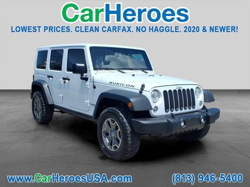 Used 2017 Jeep Wrangler Unlimited Rubicon w/ Connectivity Group AWD/4WD image 1