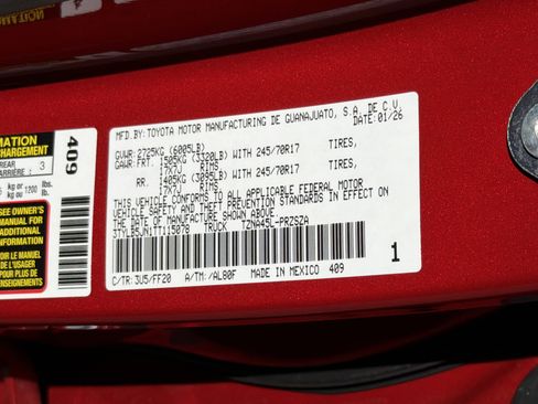 New 2026 Toyota Tacoma SR5 AWD/4WD image 32