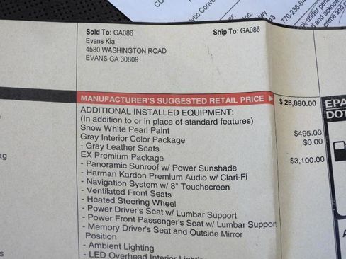 Used 2019 Kia Optima EX w/ EX Premium Package image 78