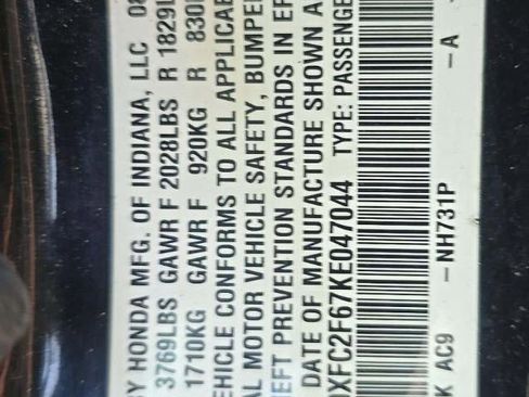 Used 2019 Honda Civic LX image 5