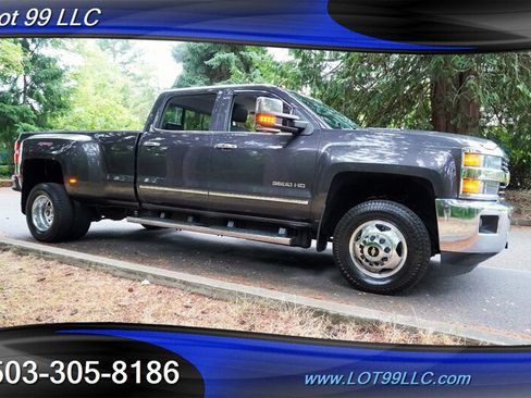 Used 2015 Chevrolet Silverado 3500 LTZ w/ Duramax Plus Package AWD/4WD image 7