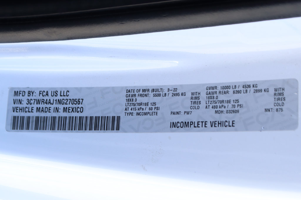 Used 2022 RAM 2500 Tradesman RWD image 45