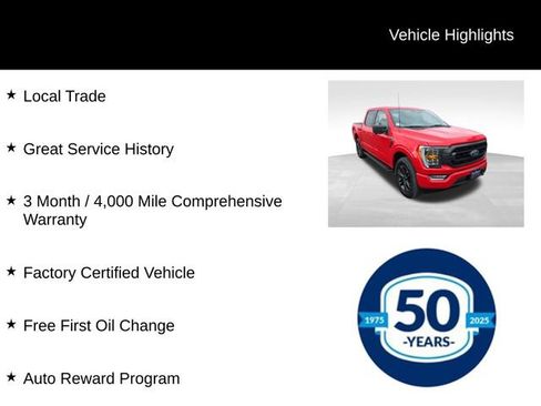 Certified 2022 Ford F150 XLT w/ Equipment Group 302A High image 7