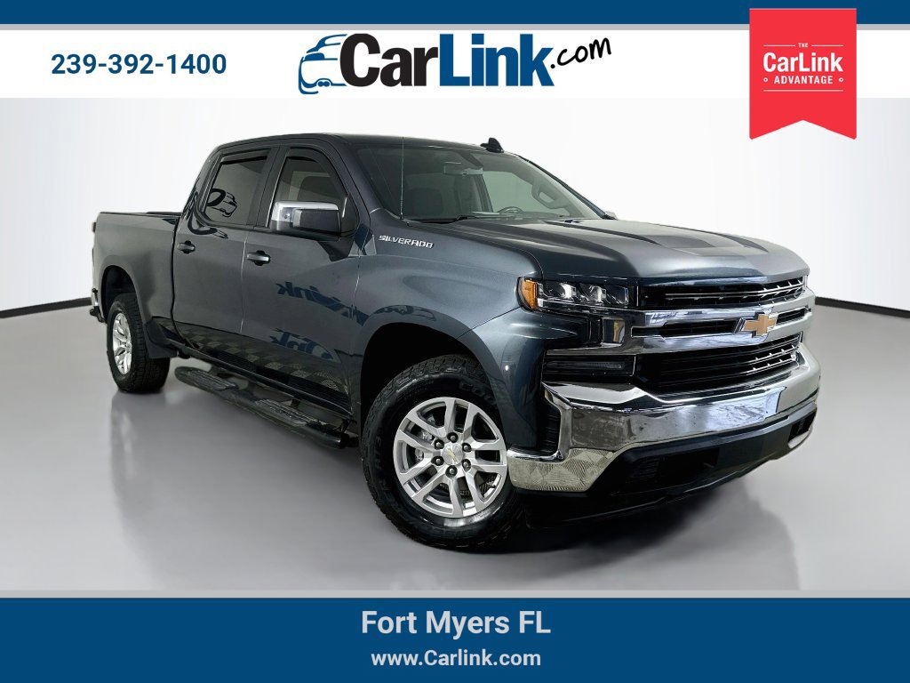 Used 2021 Chevrolet Silverado 1500 LT w/ Bed Protection Package RWD image 1