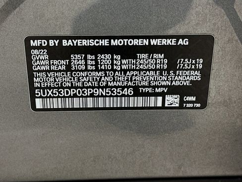 Used 2023 BMW X3 xDrive30i w/ Premium Package AWD/4WD image 48