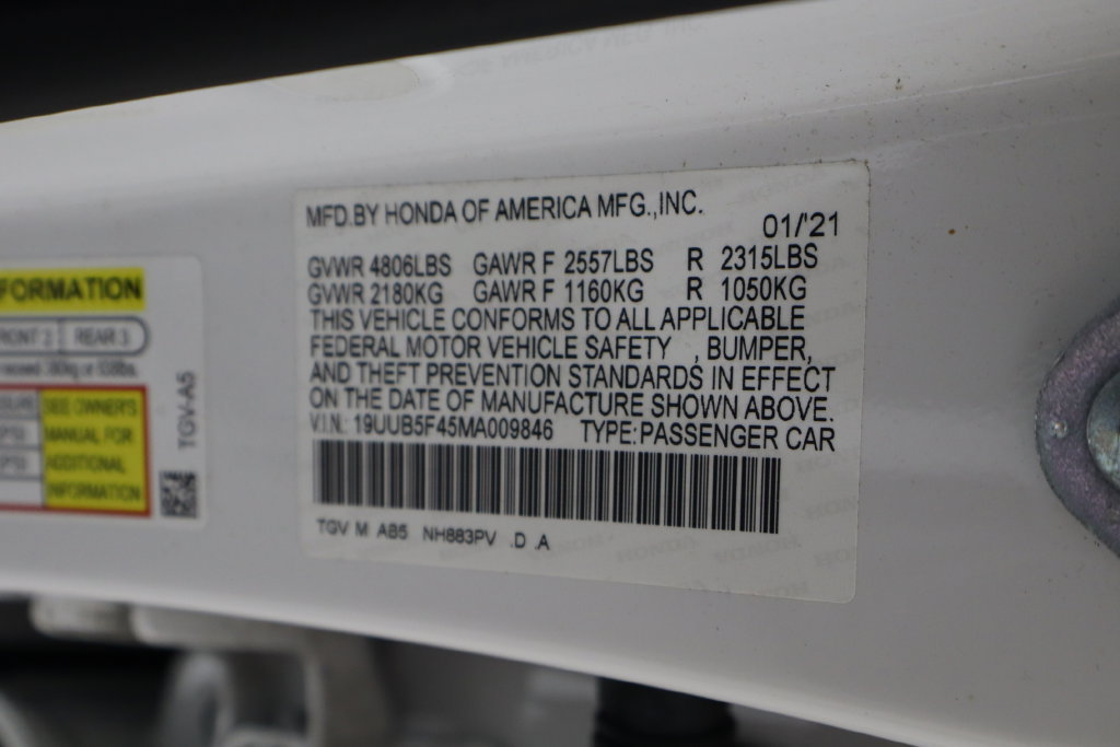 Used 2021 Acura TLX w/ Technology Package FWD image 37