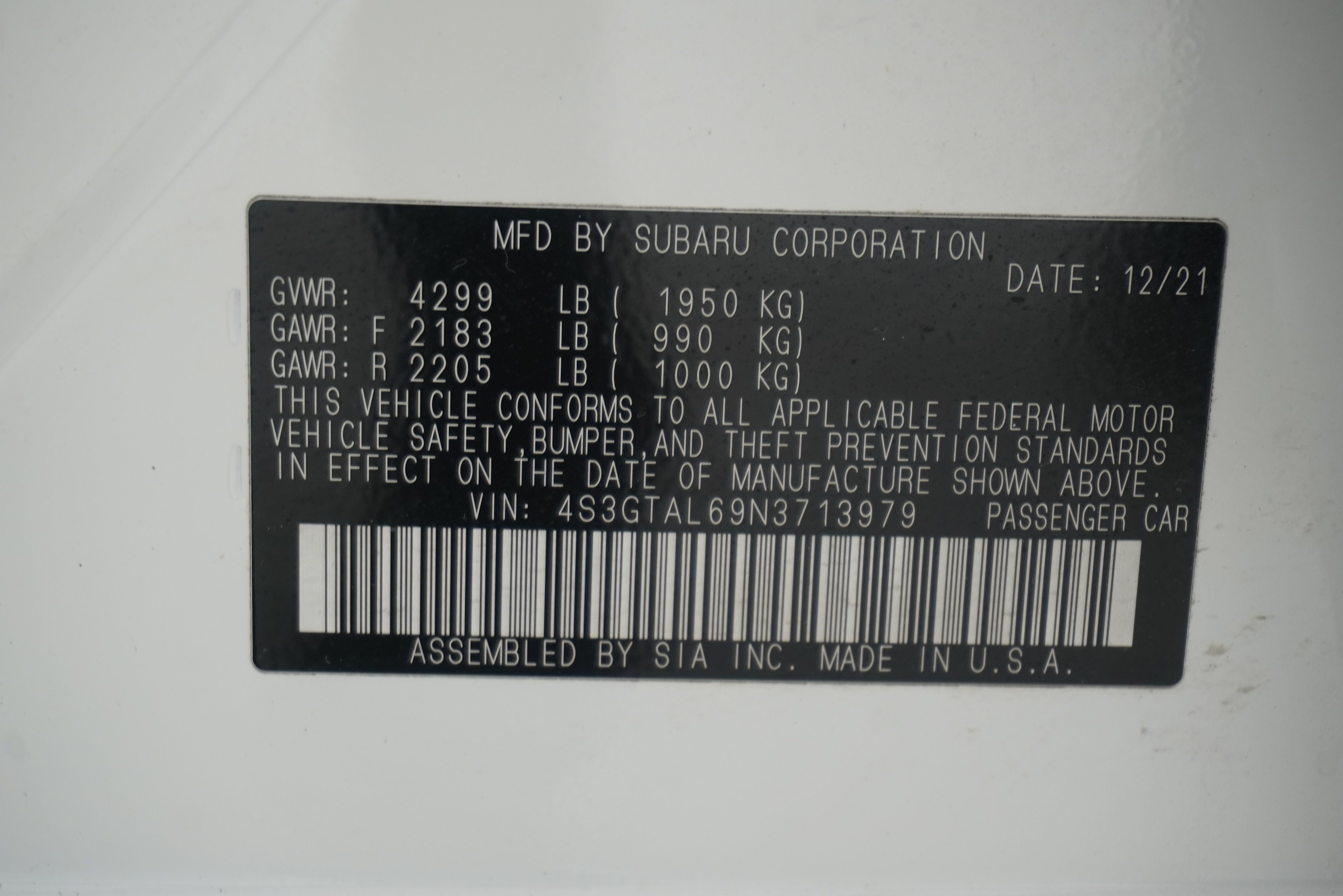 Used 2022 Subaru Impreza 2.0i Sport AWD/4WD image 27