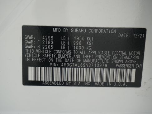 Used 2022 Subaru Impreza 2.0i Sport AWD/4WD image 27