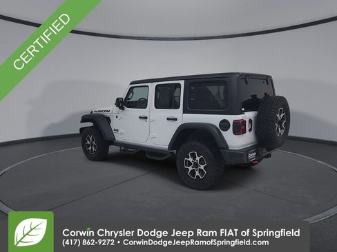 Certified 2023 Jeep Wrangler Unlimited Rubicon w/ Safety Group AWD/4WD image 11
