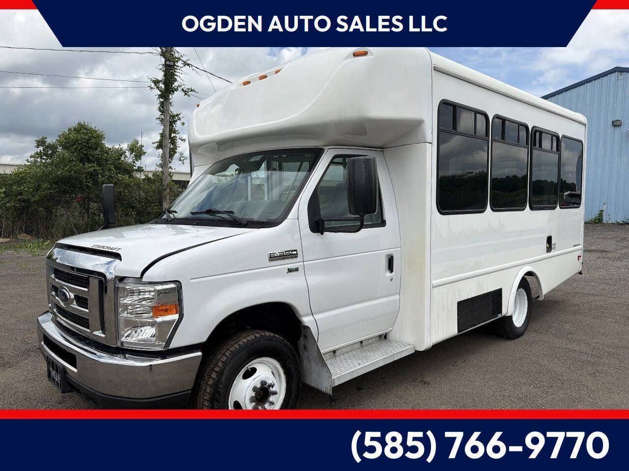 Used 2018 Ford E-350 and Econoline 350 Super Duty w/ Shuttle Bus Prep Package RWD image 2