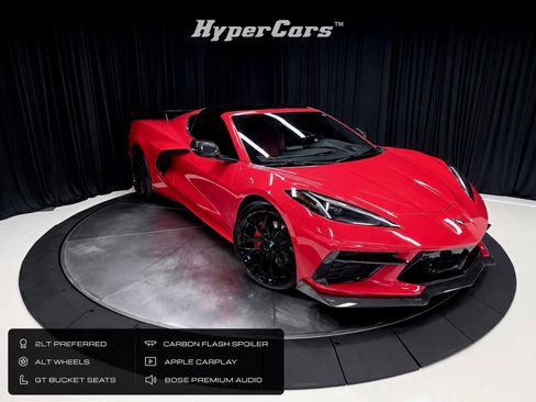 Used 2020 Chevrolet Corvette Stingray Preferred Cpe w/ 2LT Preferred Equipment Group RWD image 1