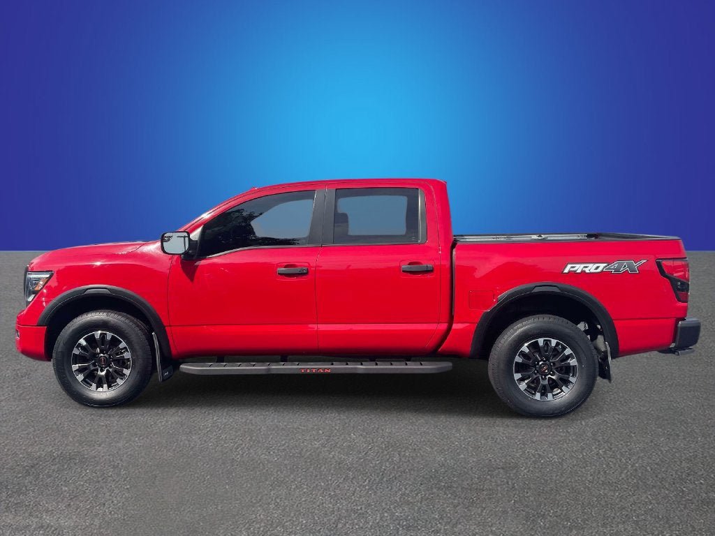 Used 2021 Nissan Titan PRO-4X w/ Pro-4x Convenience Package AWD/4WD image 2