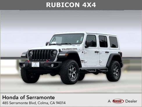 Used 2022 Jeep Wrangler Unlimited Rubicon w/ Steel Bumper Group AWD/4WD image 1