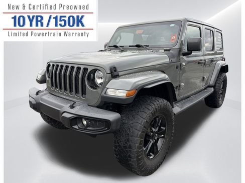 Used 2020 Jeep Wrangler Unlimited Sahara image 1