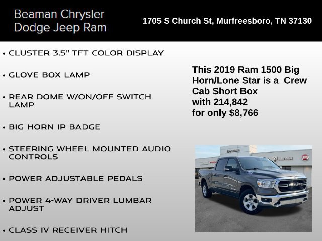Used 2019 RAM 1500 Big Horn AWD/4WD image 20