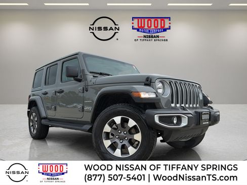 Used 2021 Jeep Wrangler Unlimited Sahara w/ Cold Weather Group AWD/4WD image 1