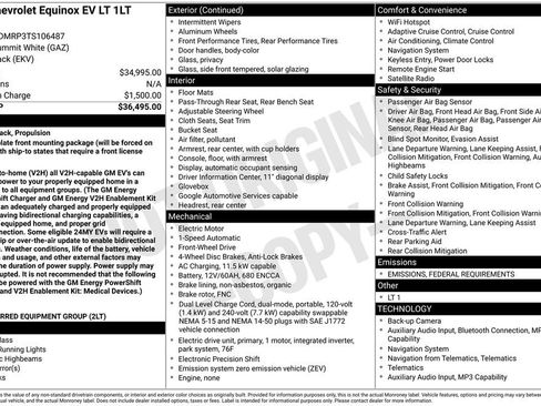 New 2026 Chevrolet Equinox EV LT image 30