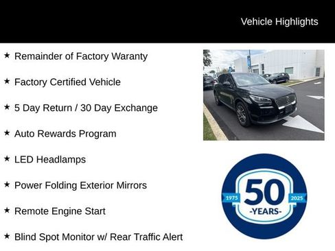 Used 2022 Lincoln Corsair AWD w/ Equipment Group 101A image 8