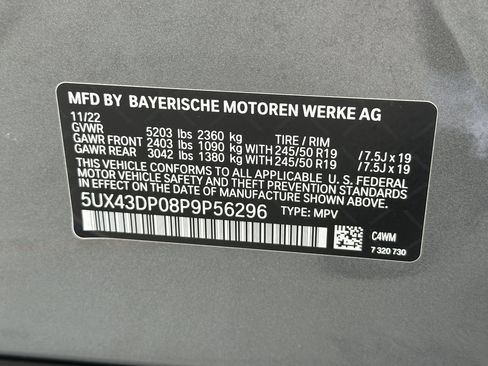 Used 2023 BMW X3 sDrive30i w/ Premium Package RWD image 28