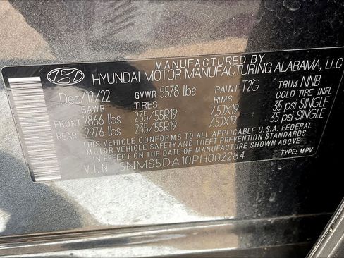 Used 2023 Hyundai Santa Fe Limited w/ Cargo Package image 19