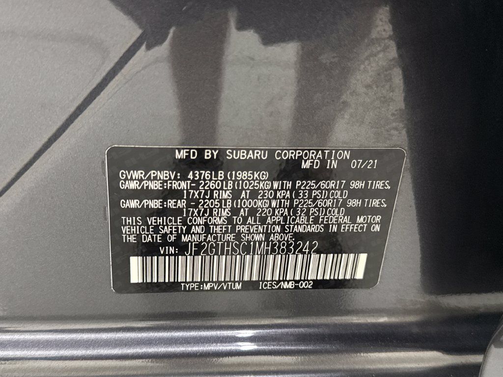 Certified 2021 Subaru Crosstrek 2.5i Sport w/ Moonroof Package AWD/4WD image 29