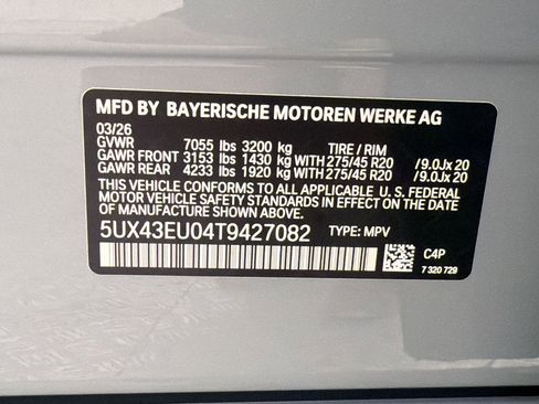New 2026 BMW X5 xDrive50e w/ M Sport Package AWD/4WD image 21