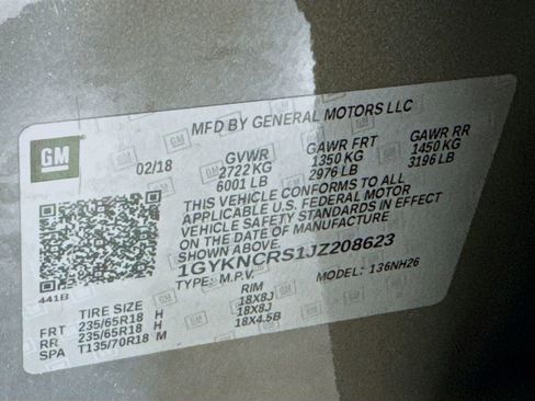 Used 2018 Cadillac XT5 Luxury w/ Driver Awareness Package image 40