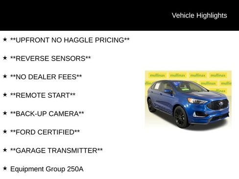 Certified 2022 Ford Edge ST-Line image 12