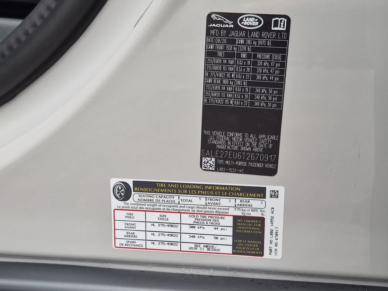 New 2026 Land Rover Defender 110 X-Dynamic SE AWD/4WD image 38