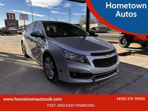 Used 2015 Chevrolet Cruze LTZ w/ Sun, Sound and Sport Package image 1