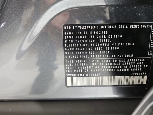 New 2026 Volkswagen Tiguan SE R-Line AWD/4WD image 29