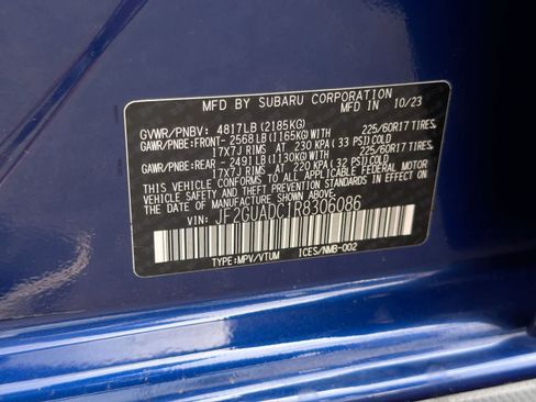 Certified 2024 Subaru Crosstrek 2.0i Premium AWD/4WD image 37