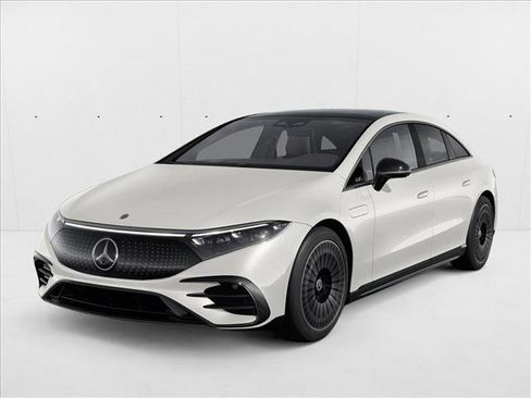 Used 2022 Mercedes-Benz EQS 580 4MATIC Sedan image 1
