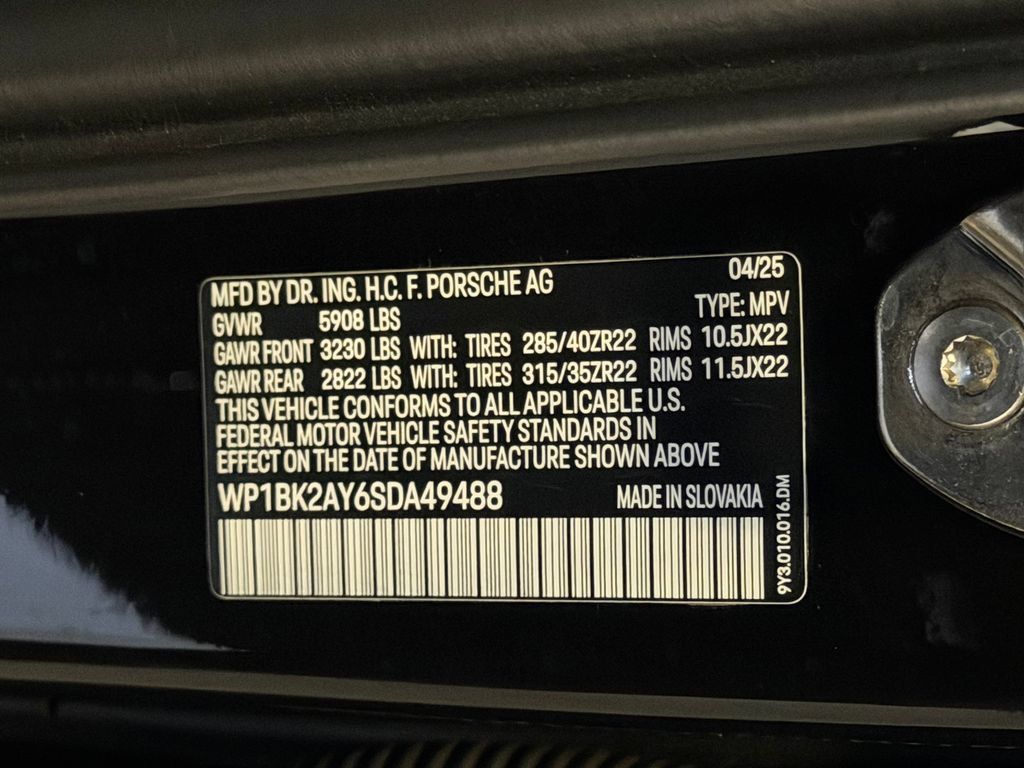 Certified 2025 Porsche Cayenne Turbo GT AWD/4WD image 25
