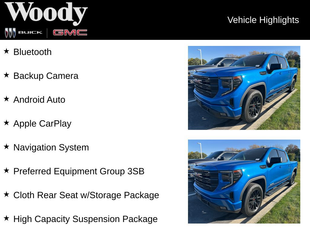 Certified 2022 GMC Sierra 1500 Elevation AWD/4WD image 3
