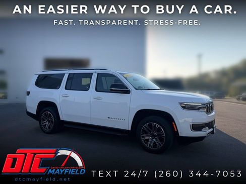 Used 2023 Jeep Wagoneer L Series II w/ Rear Seat Video Group 1 AWD/4WD image 1