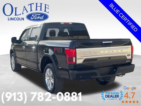 Certified 2019 Ford F150 Platinum w/ Equipment Group 701A Luxury image 4