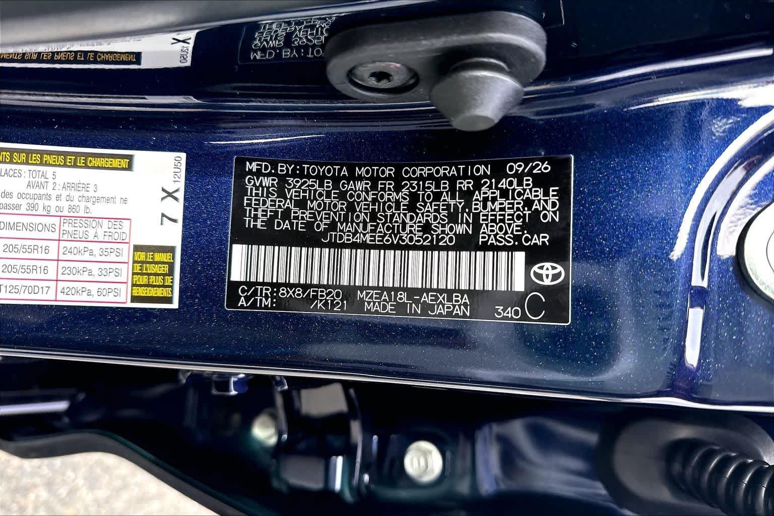 New 2027 Toyota Corolla LE FWD image 22